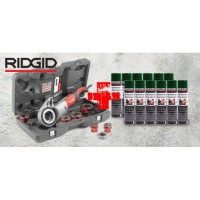 RIDGID Ruční elektrický závitořez 690-I do 2"+ 12x závitořezný olej ZDARMA