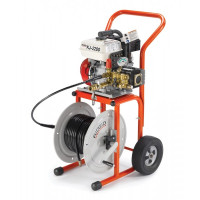 RIDGID KJ-2200 Motorová tlaková vodní čistička pro potrubí 32-150 mm 