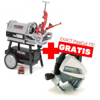 RIDGID Model 1224 elektrický závitořez do 4" + ZADARMO pila Exact