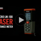 RIDGID Laserový dálkoměr micro LM-100