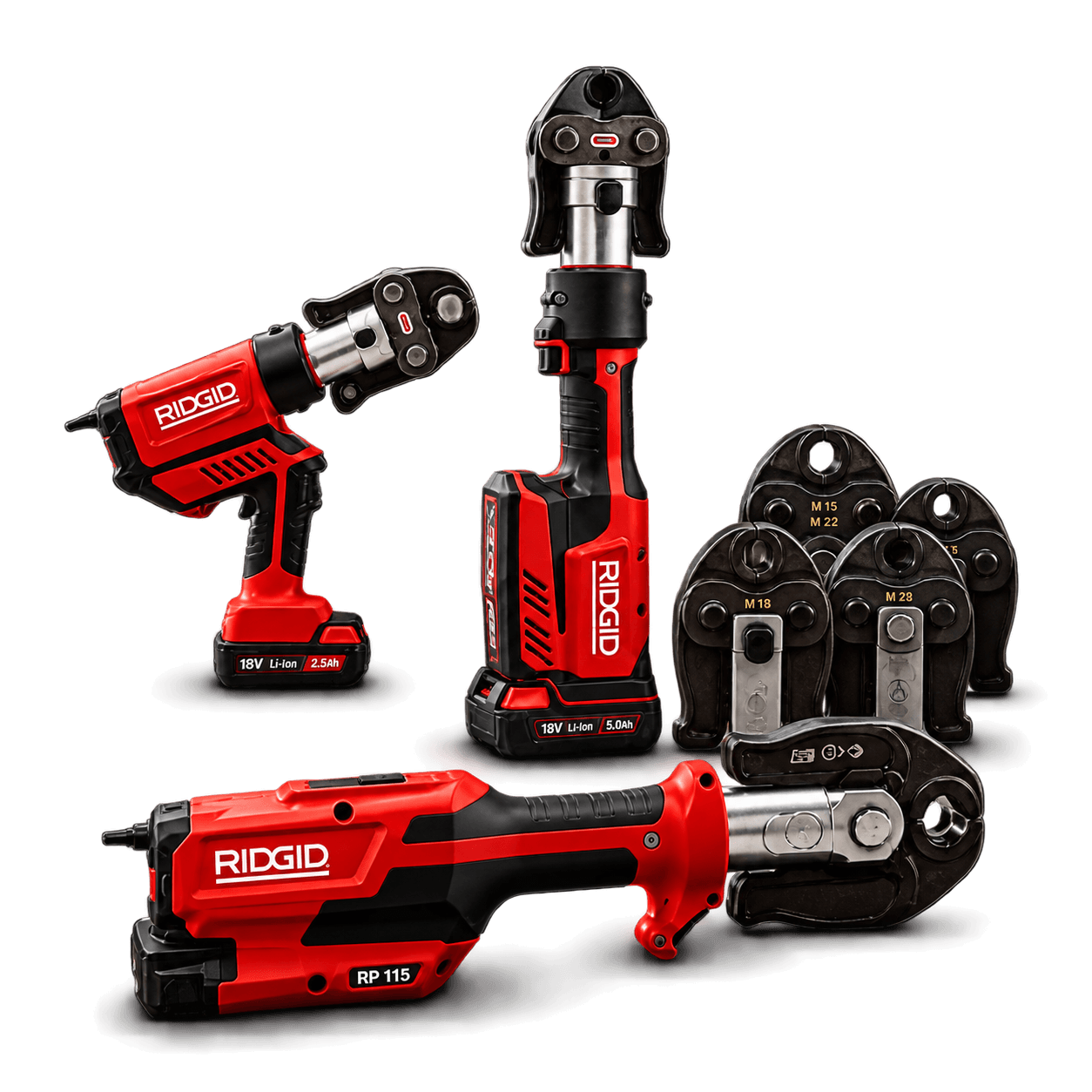 Lisovačky RIDGID v akci